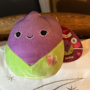NWT Squishmallow Jackie Squish Date 4.7.22